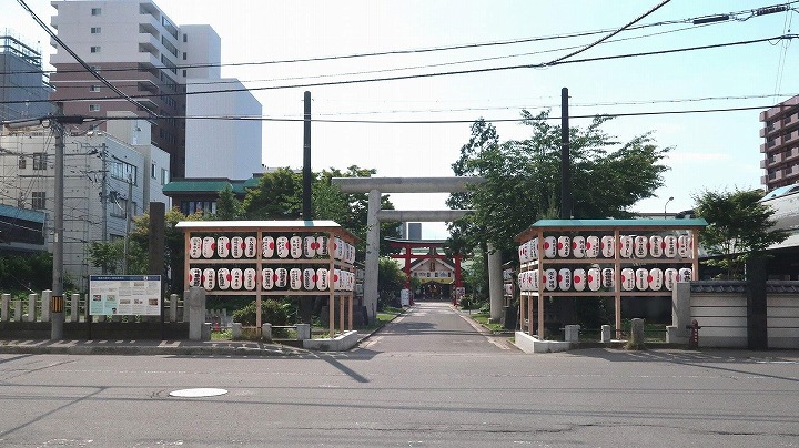 善知鳥神社の写真