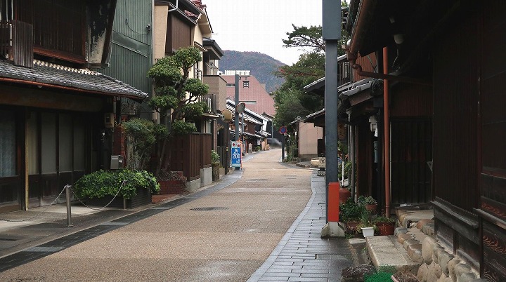 川原町の古い町並み03の写真