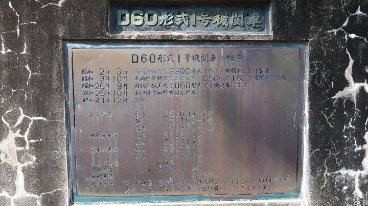 D60形式1号蒸気機関車03の写真